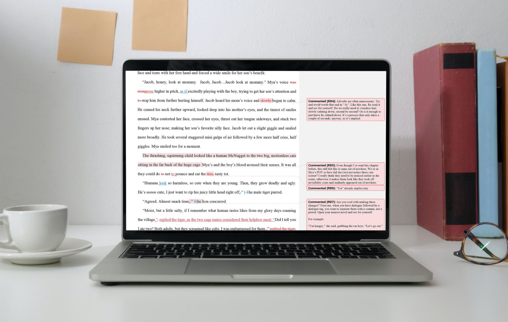 Line Editing Edgecut Edits