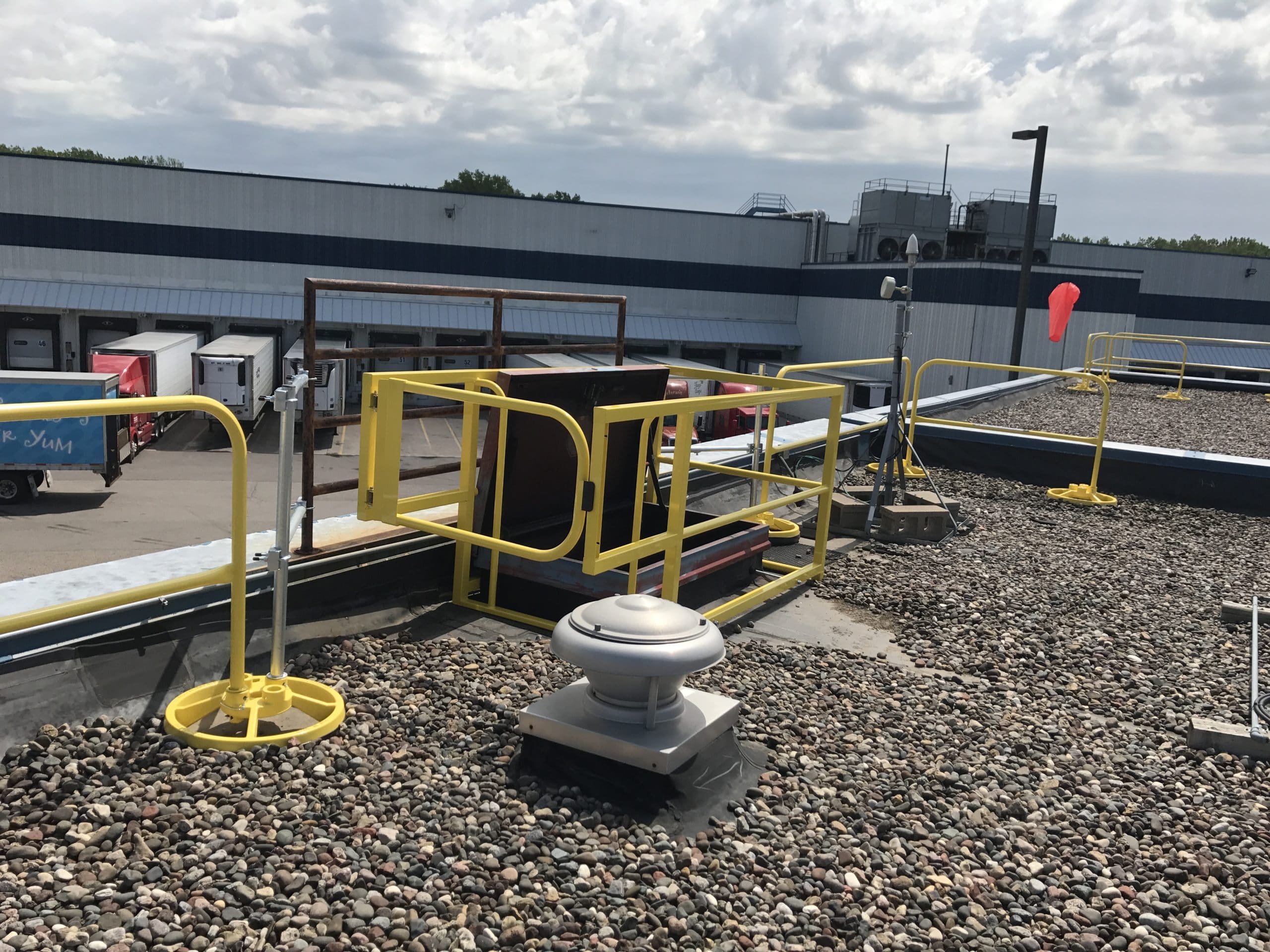 Roof Hatch Guardrail Roof Hatch Safety Railing System