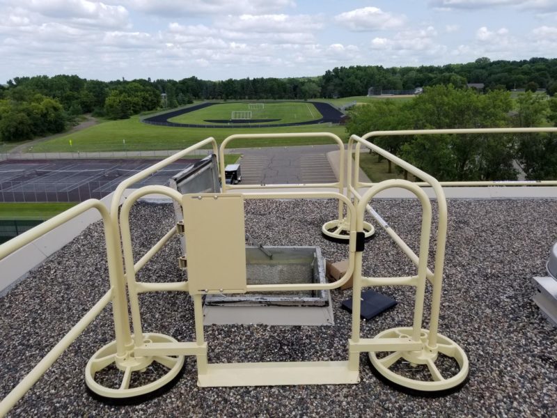 Rooftop Fall Protection Systems Requirements OSHA Rooftop Safety