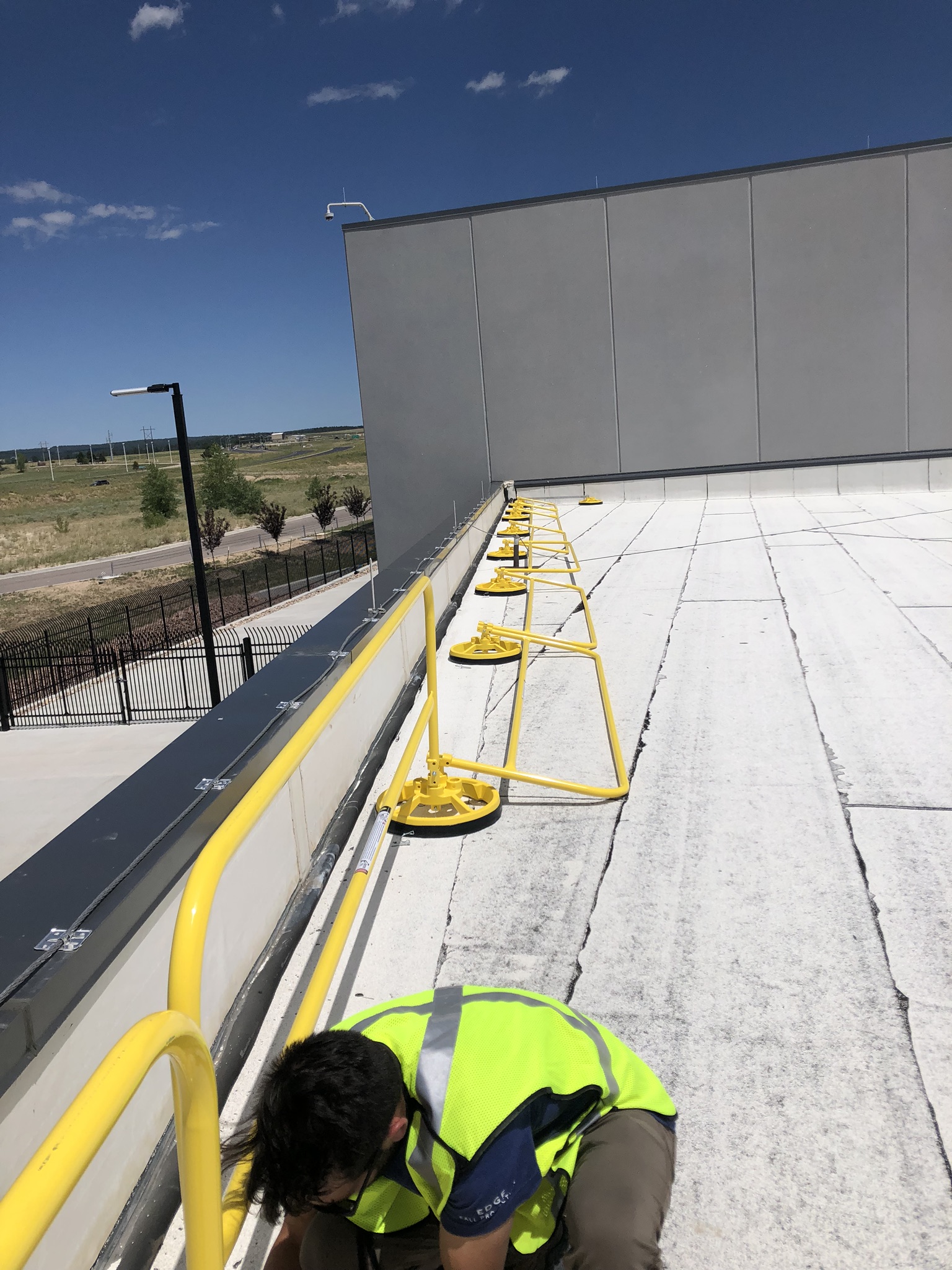 Rooftop Railing Systems Designs for Fall Protection