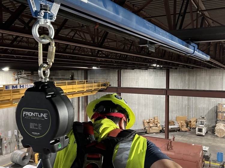 Overhead Fall Protection Inspection EDGE Fall Protection