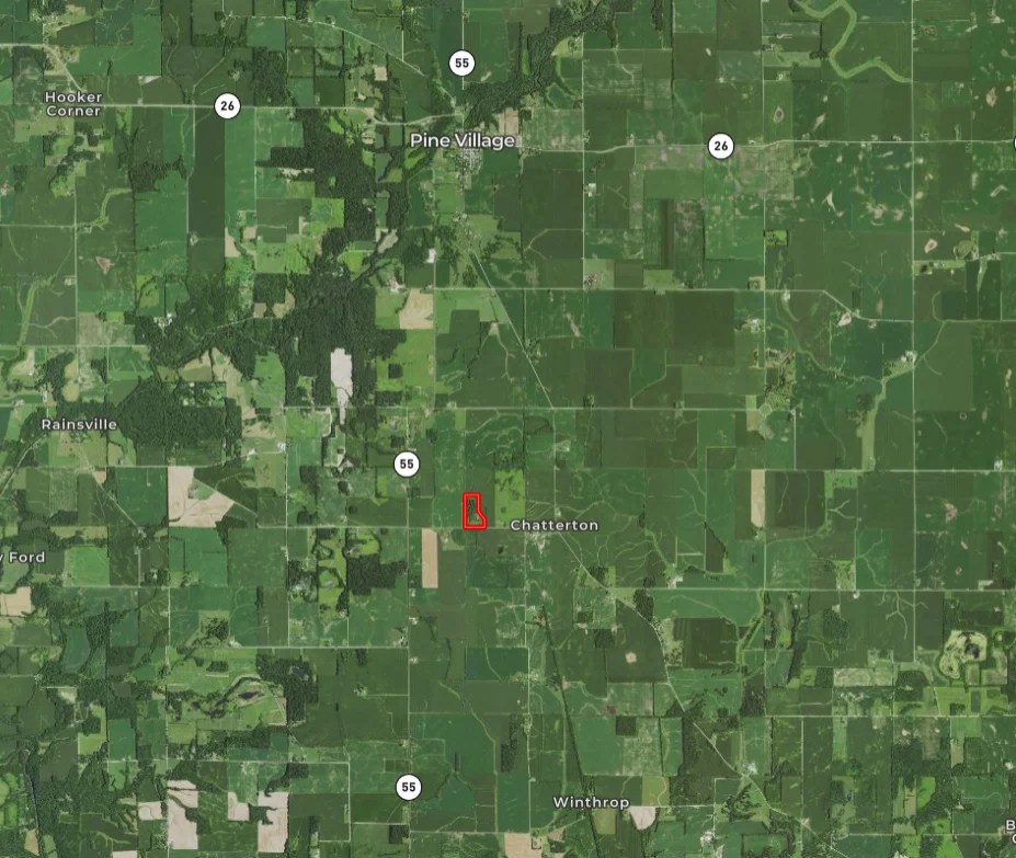 Wooded Property + Pond for Sale Warren County Indiana