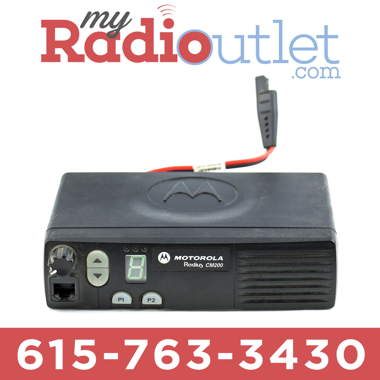 CM200 UHF AAM50RNC9AA1AN USED 4ch 438470mhz 25Watt