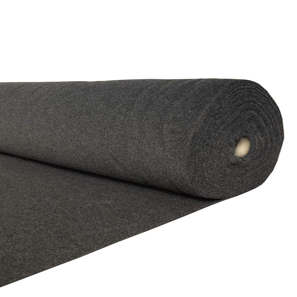 Anthracite Stretch Van Lining Carpet 4 Way Stretch With Trimfix Adhesive
