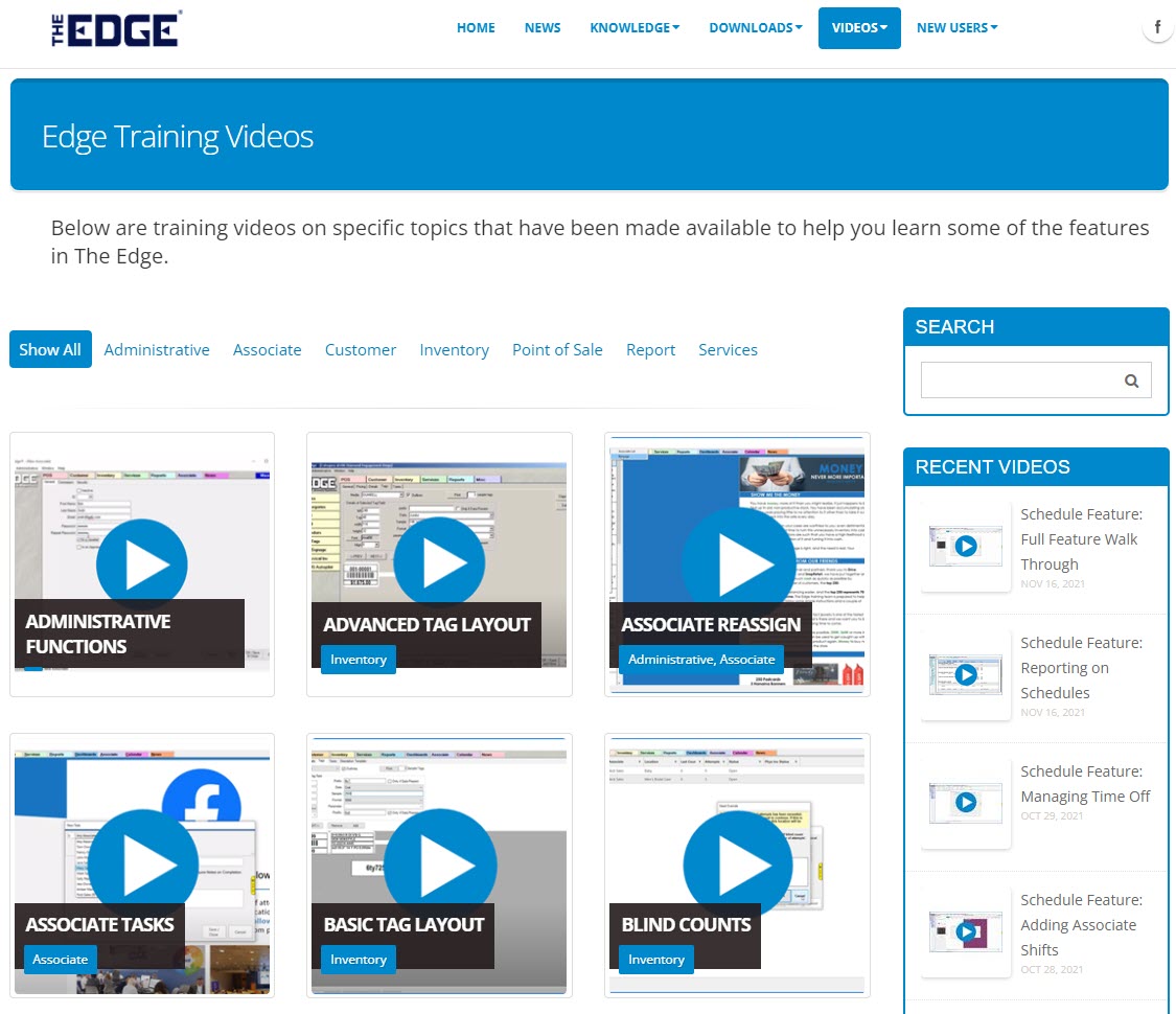 Edge Knowledge Base > User Resources > >