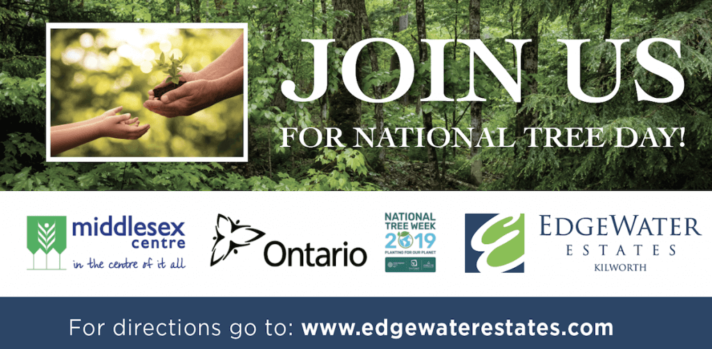Tree Planting Day EdgeWater Estates