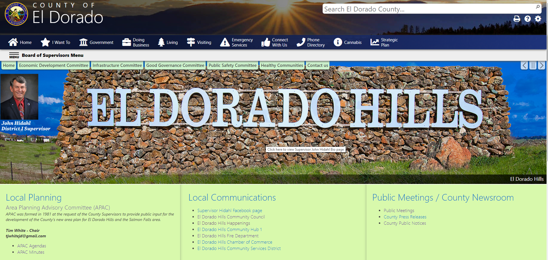 News Page 5 of 14 El Dorado Hills Area Planning Advisory Committee