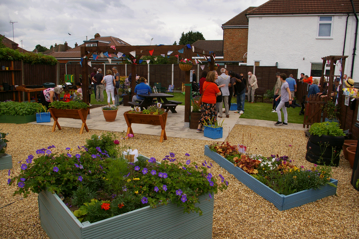 Stopsley Community Garden is officially open Edible Luton
