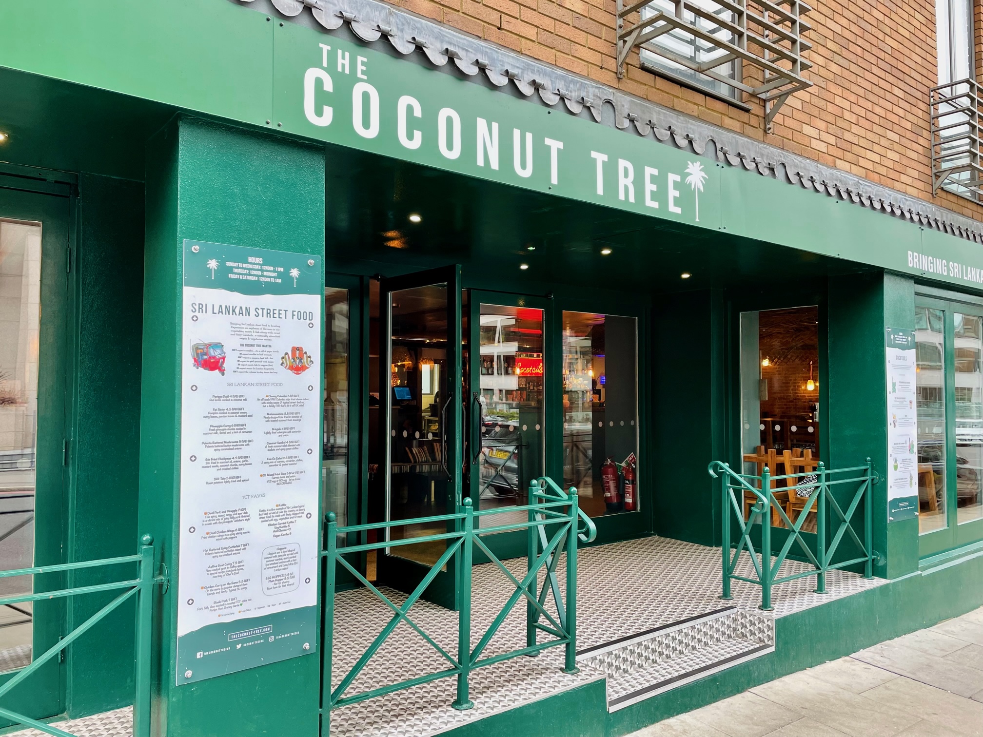 Restaurant review The Coconut Tree Edible Reading