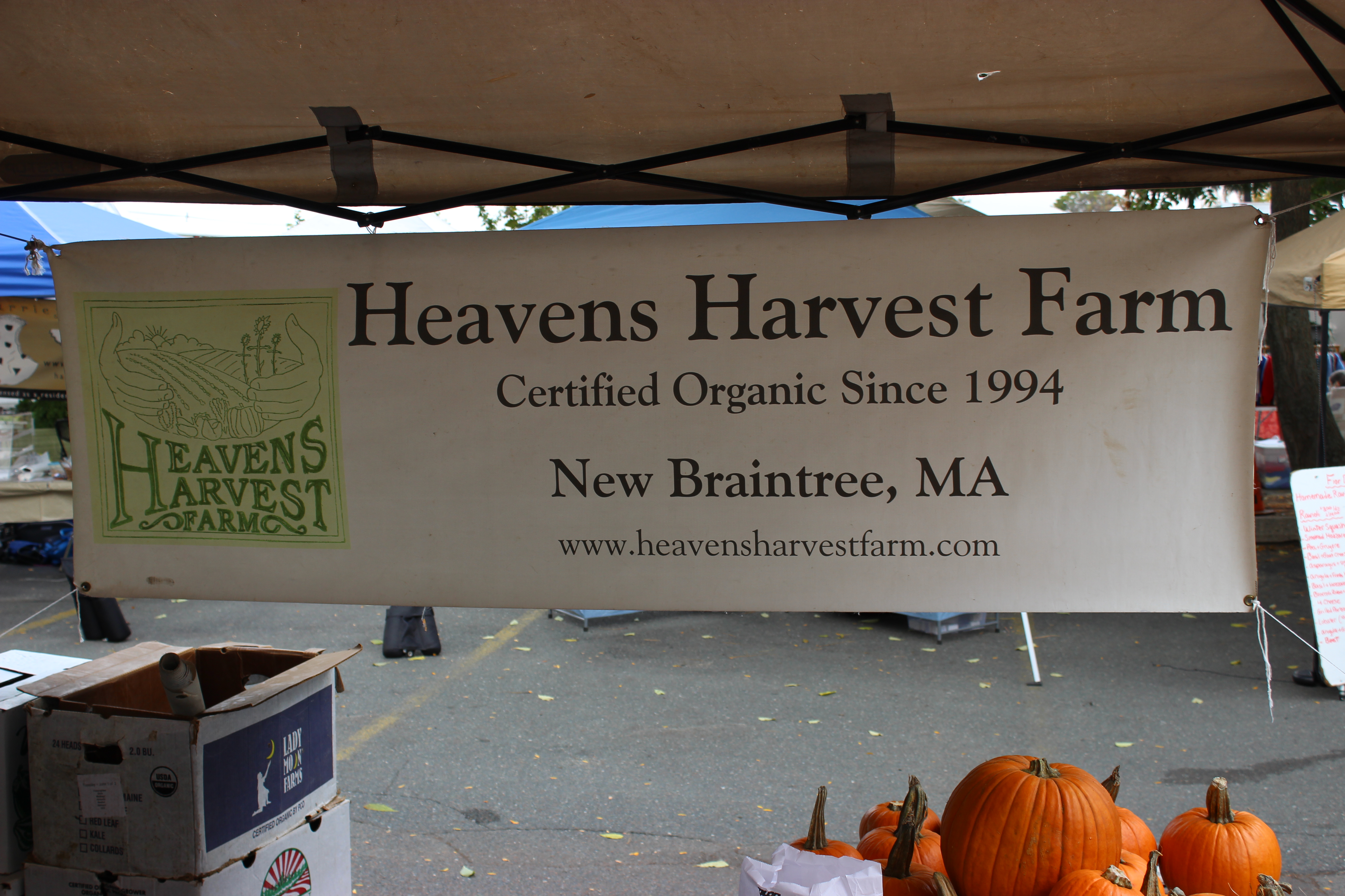 Heavens Harvest Farm Waltham Farmers’ Market Edible Table