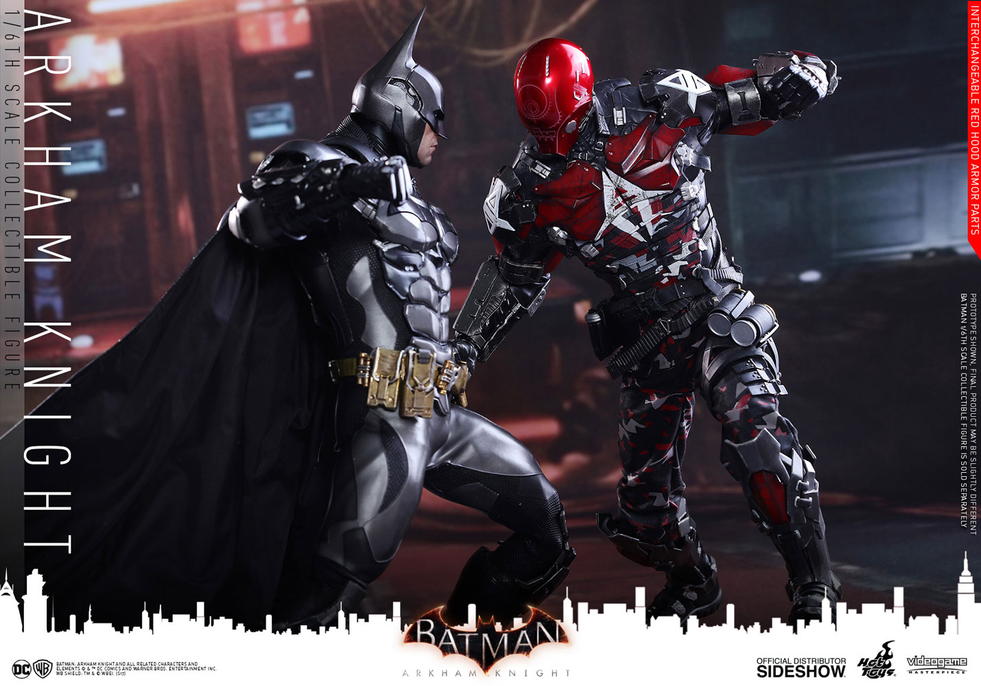 BATMAN ARKHAM KNIGHT 1/6 Action Figure 12″ HOT TOYS Edicollector
