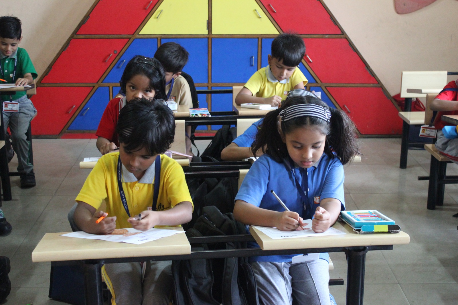 Dot Drawing Competition Edify School Nagpur