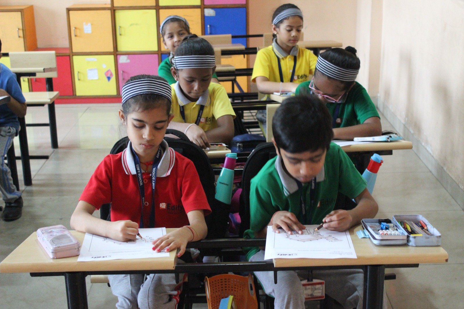 Dot Drawing Competition Edify School Nagpur