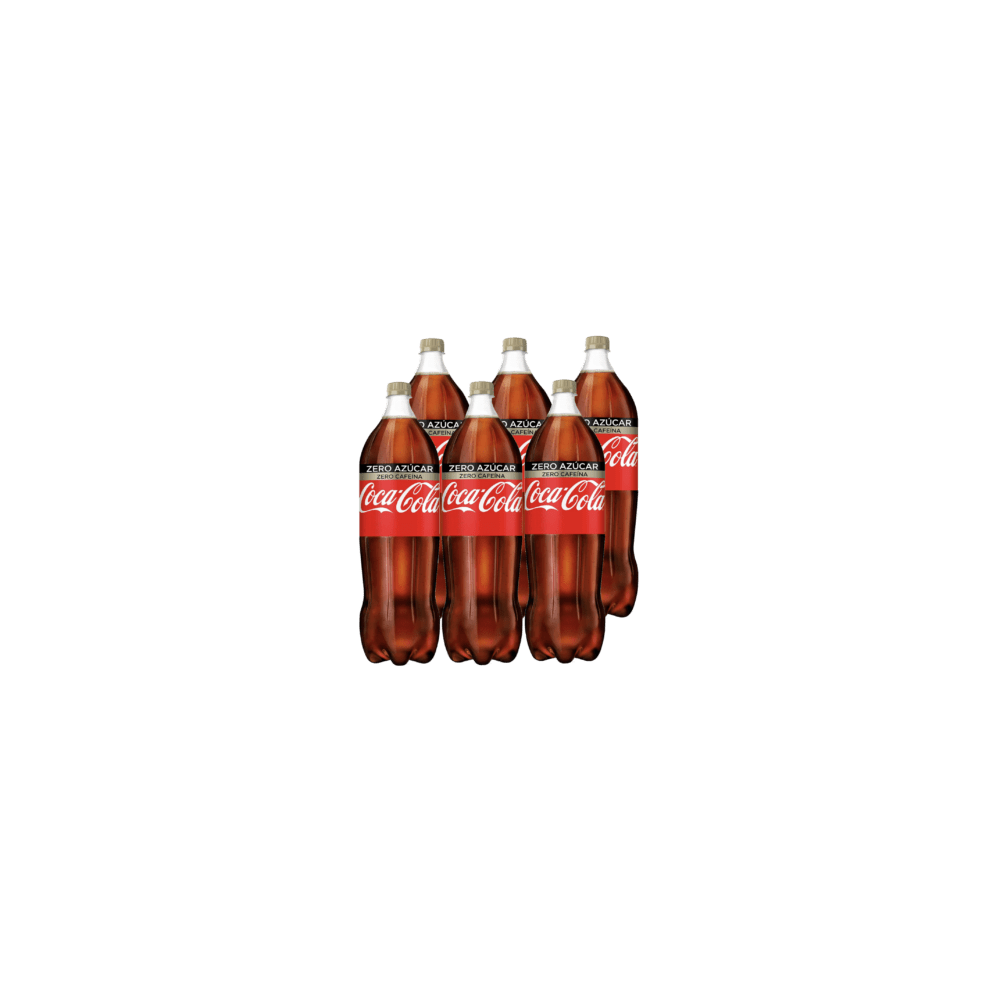 COCA COLA ZERO ZERO 2L PACK6