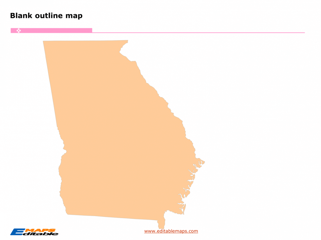 map Editable PowerPoint Maps