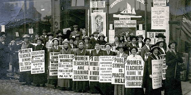 1928 Women Over the Age of 21 Gain Voting Rights COVE