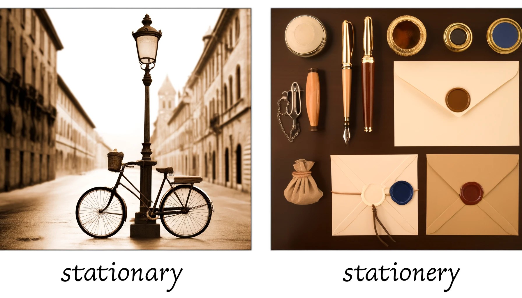 Editly Etymology stationary vs stationery Editly AI