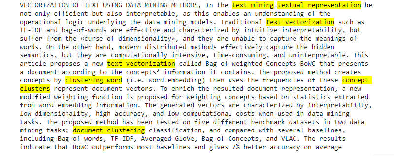 4 Effective methods of Keyword Extraction from a Single Text using Python