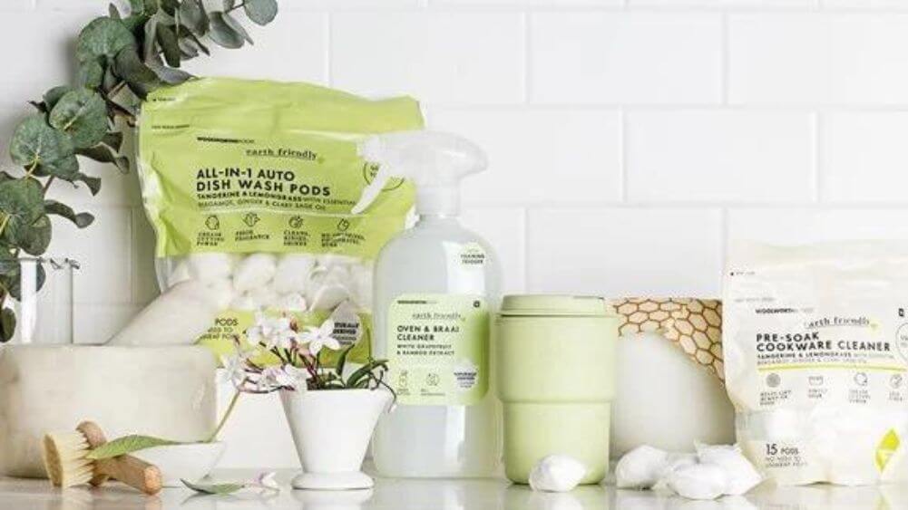 Woolworths launches earthfriendly cleaning products