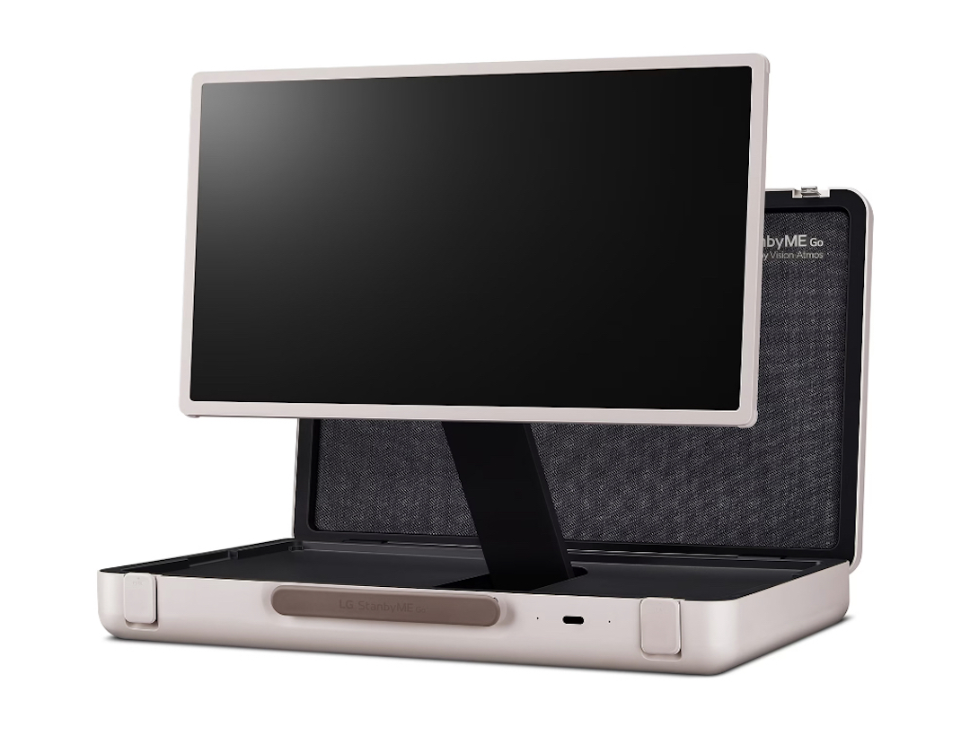 This LG Touchscreen TV Literally Comes In A Briefcase To Be Hauled