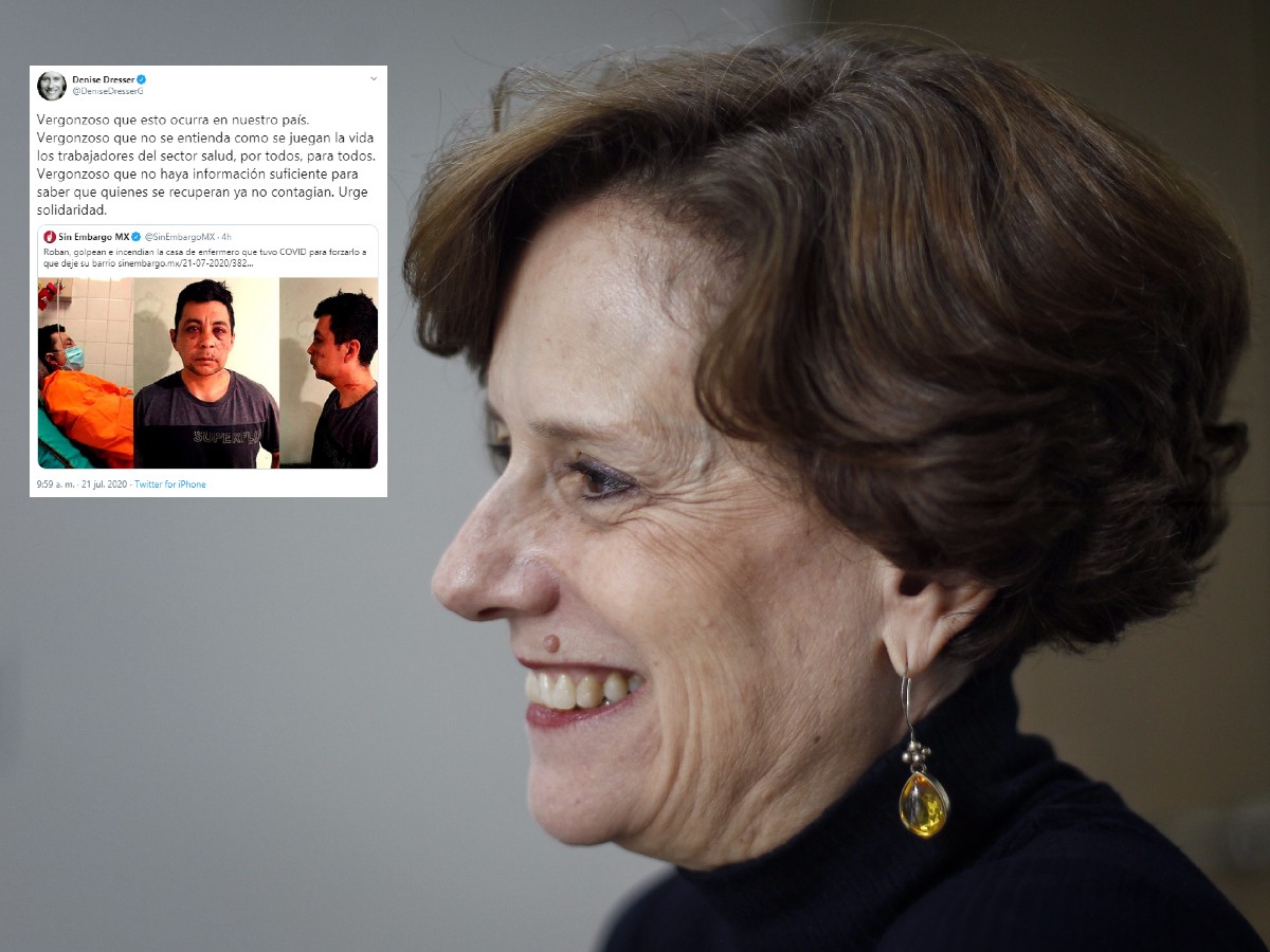 Usuarios corrigen a Denise Dresser tras polémico tuit La Octava