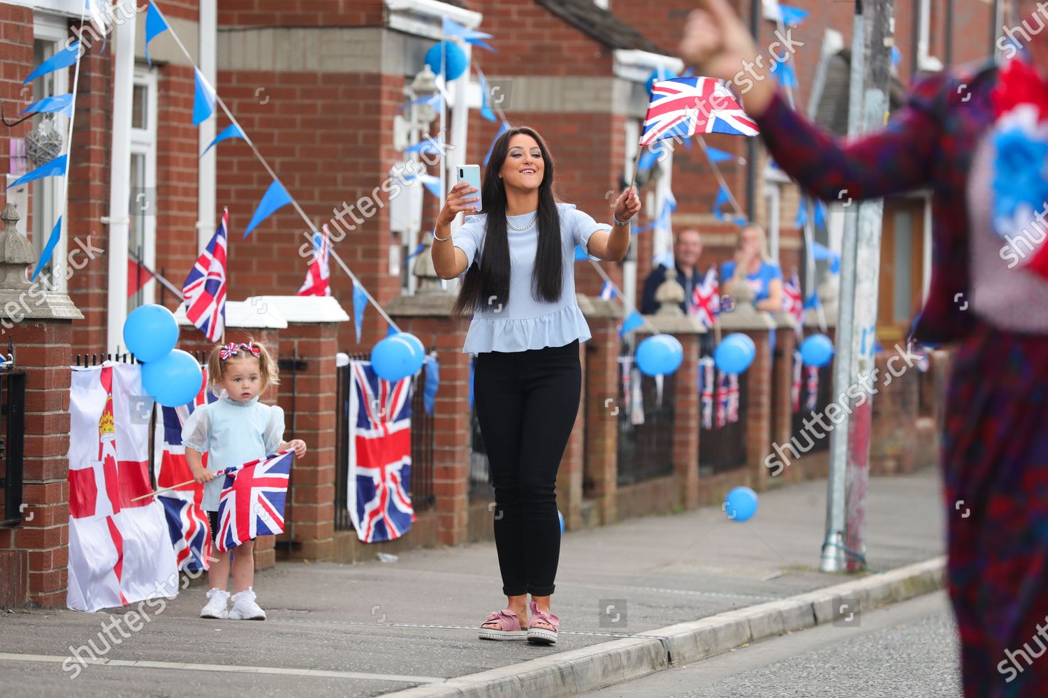 Residents Leopold Street Woodvale Area North Editorial Stock Photo