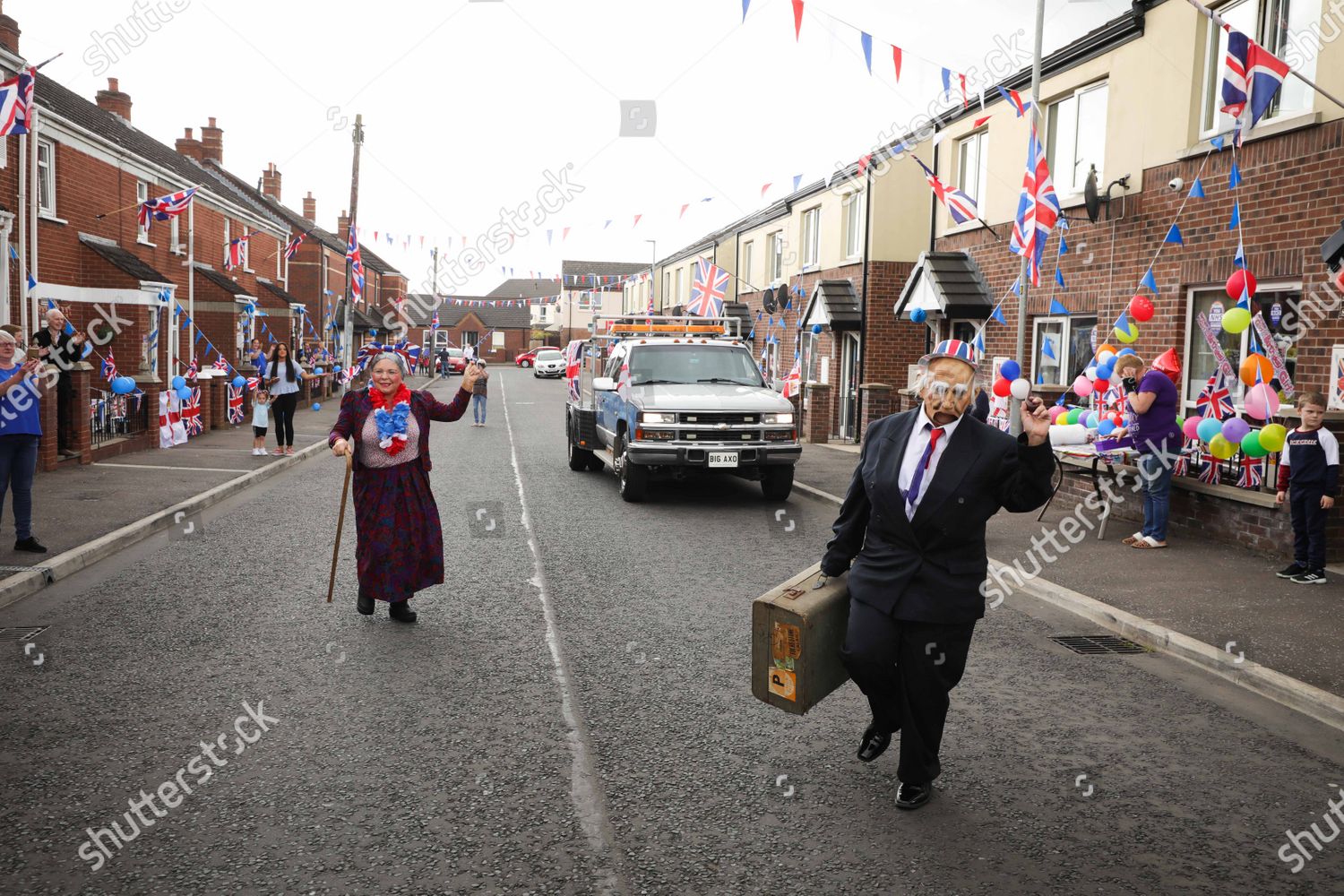 Residents Leopold Street Woodvale Area North Editorial Stock Photo