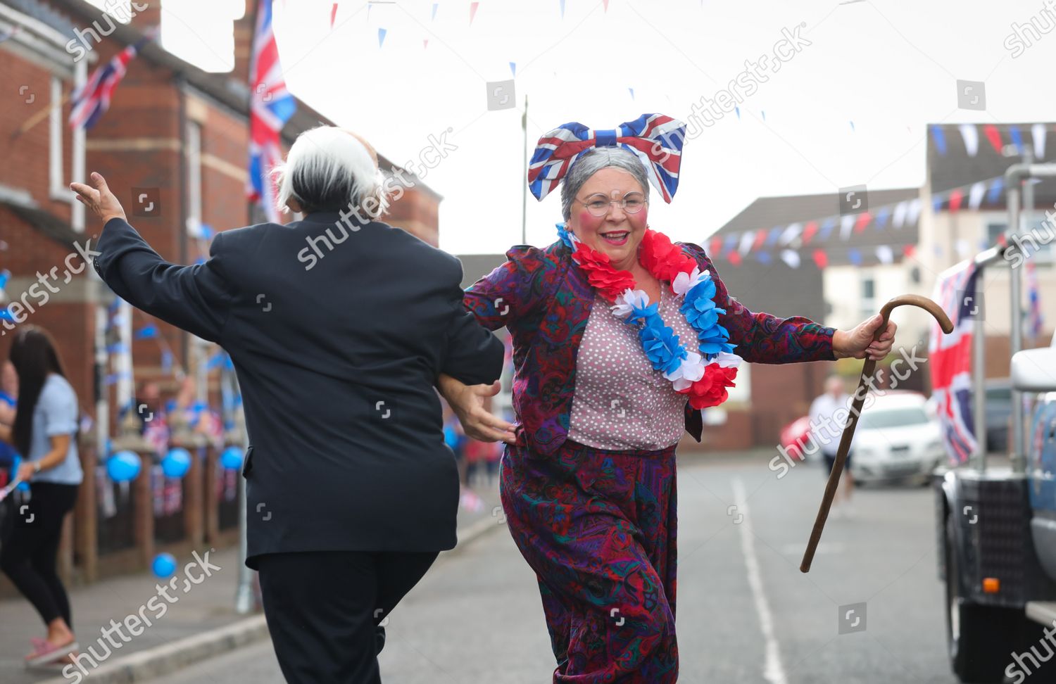 Residents Leopold Street Woodvale Area North Editorial Stock Photo
