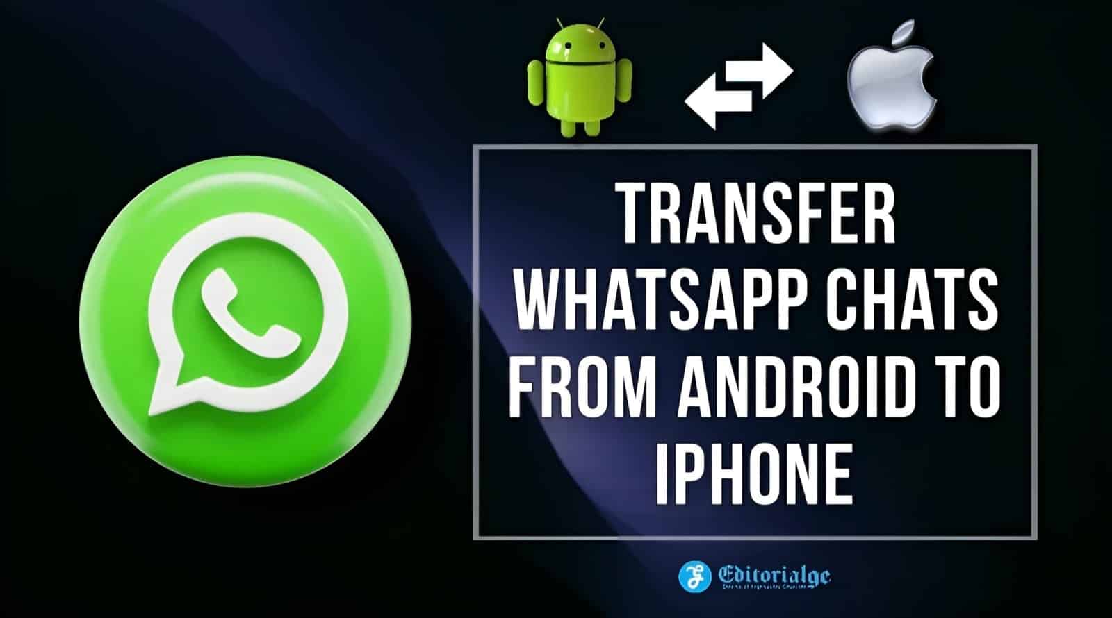How to Transfer WhatsApp Chats from Android to iPhone in 2023?