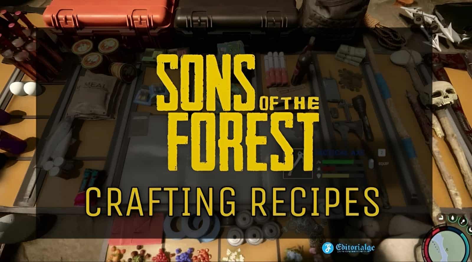18 Complete Sons of the Forest Crafting Recipes in 2023