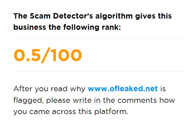 Is ofleaked net Legit or a Scam: A Detail Analysis [Solved]