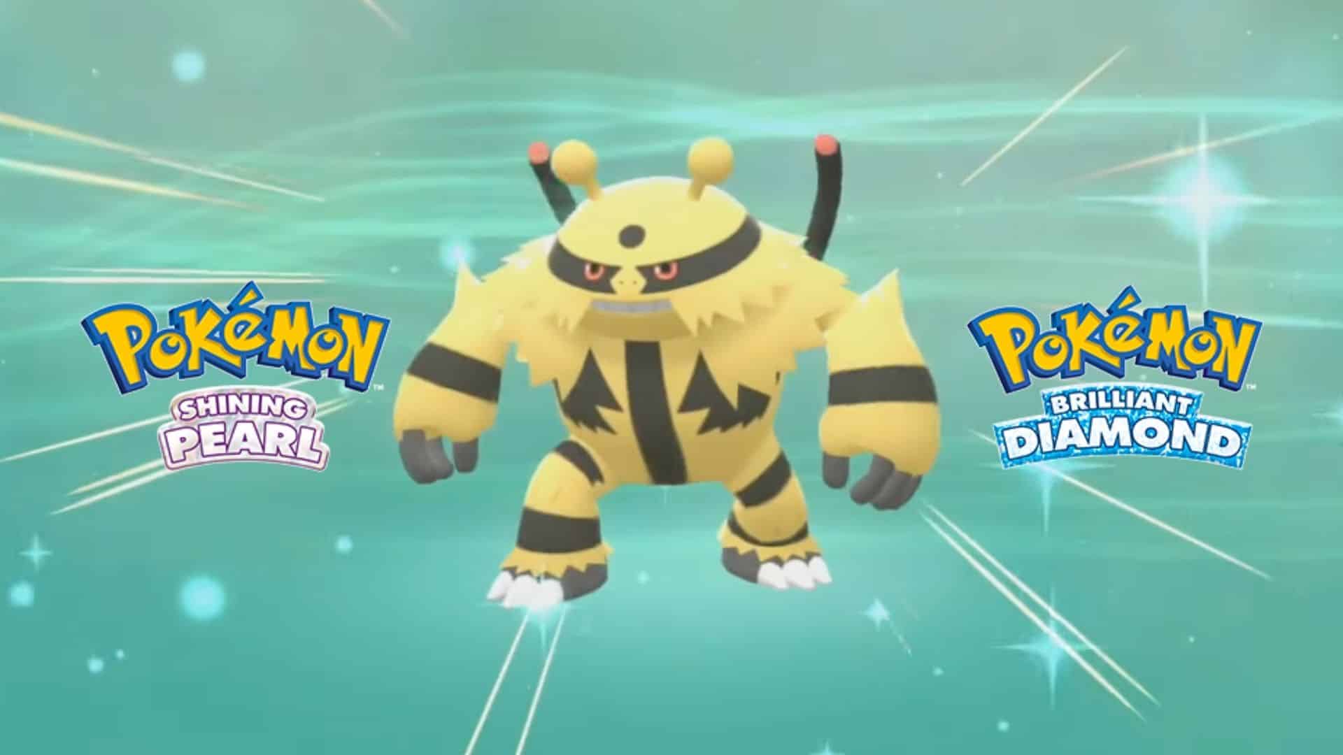 How to get Elekid, Electabuzz & Electivire in Pokemon Brilliant Diamond
