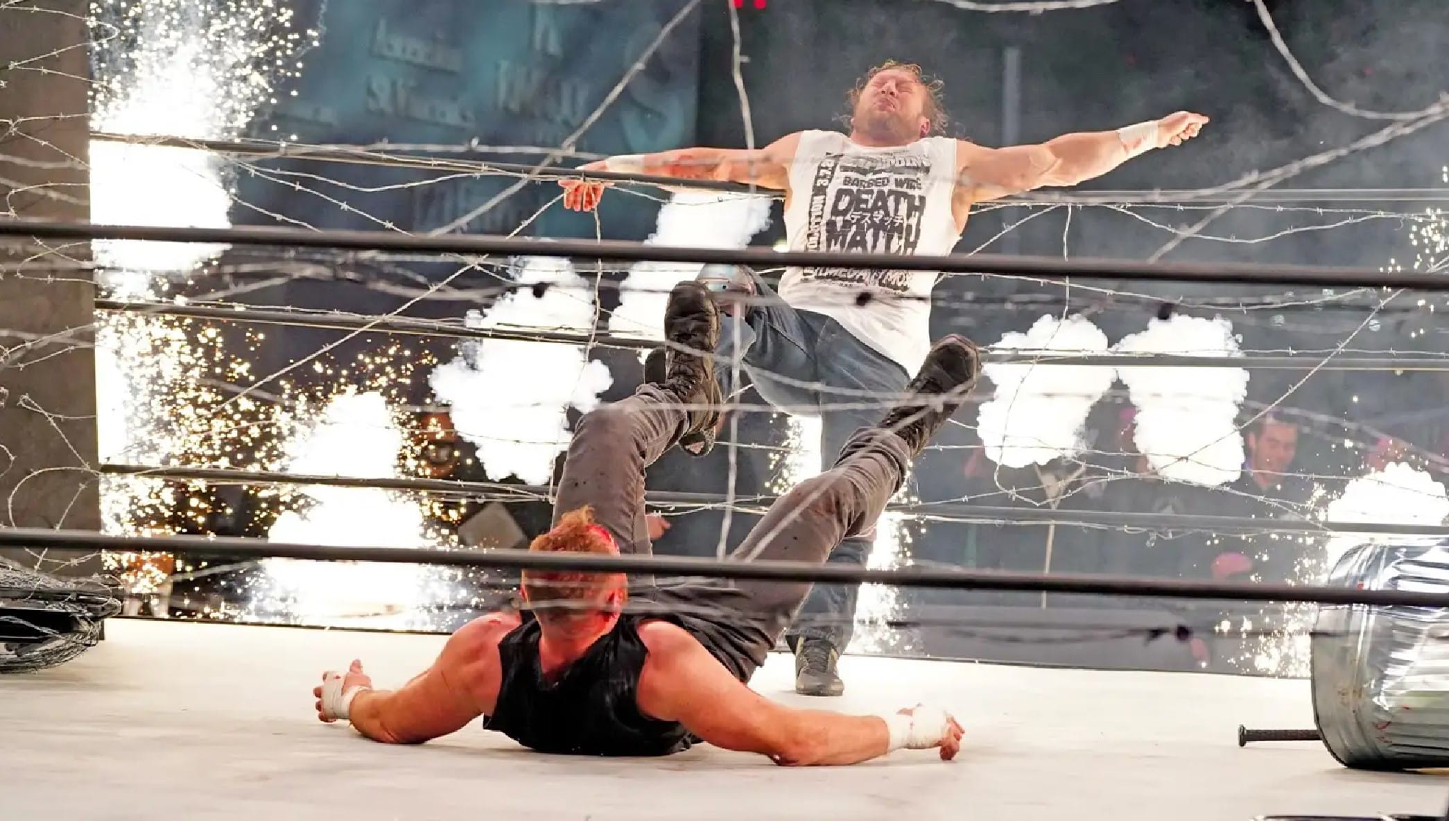AEW Fight Forever leaked store listing reveals Exploding Barbed Wire Death Match - Dexerto