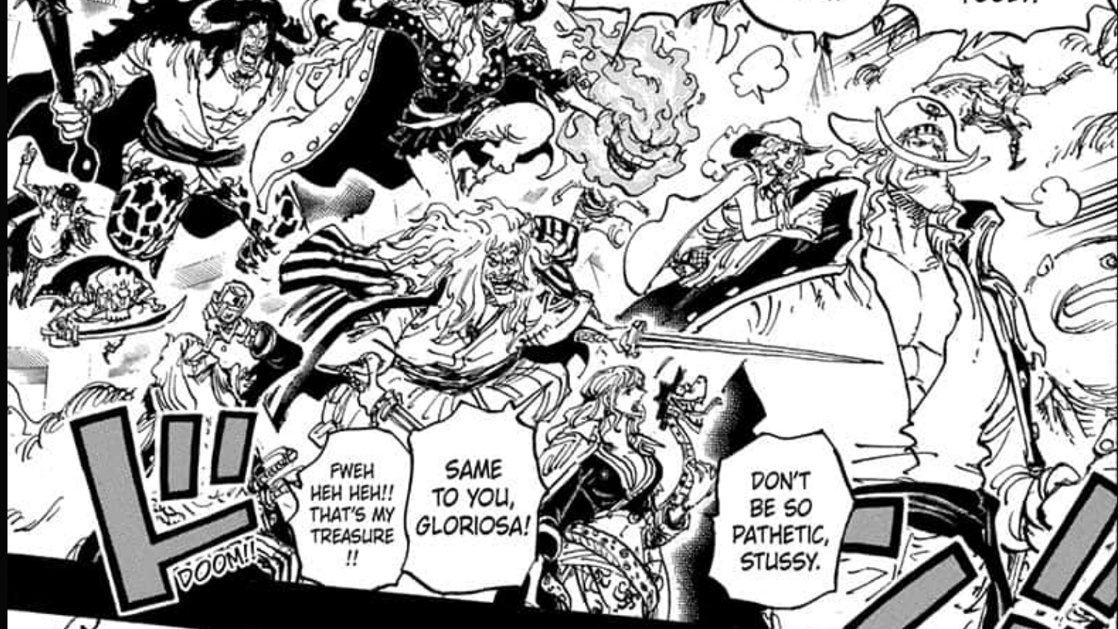 One Piece Chapter 1096 reveals one more Rocks Pirates member Dexerto