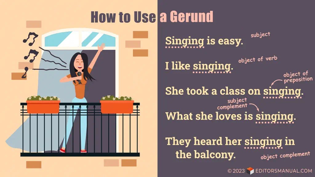 The Mighty Gerund A Verb Form with Superpowers The Editor’s Manual