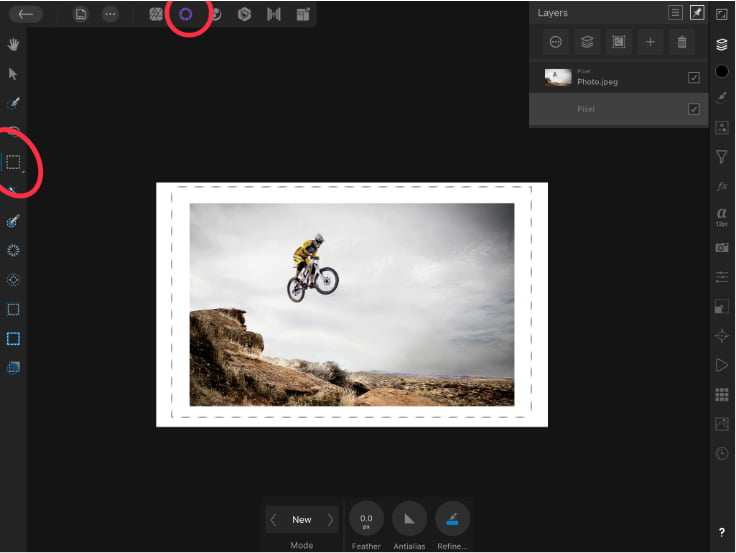 Adding Borders and Frames in Affinity Photo iPad Easy Steps!