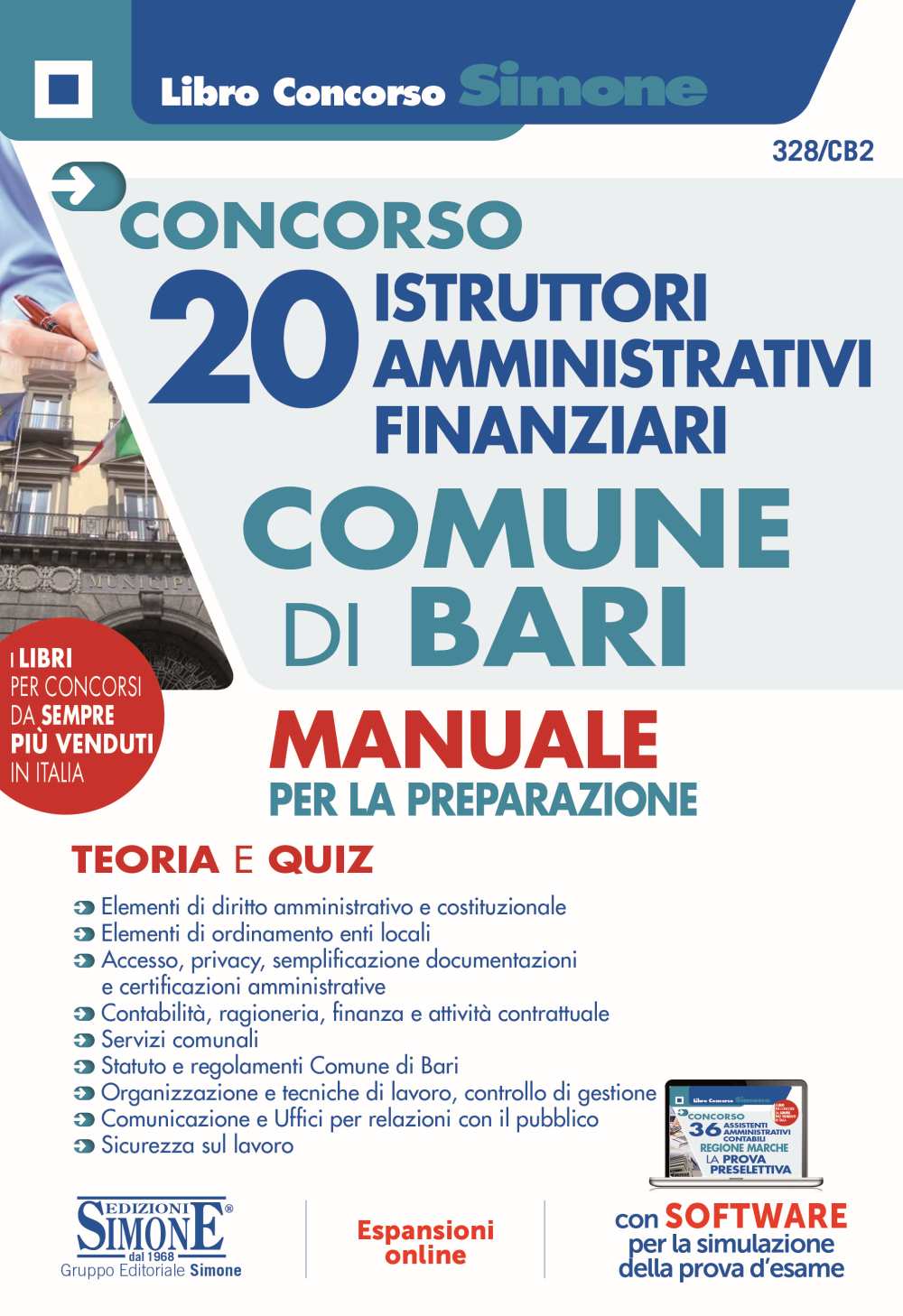 Concorso 20 Istruttori Amministrativi Finanziari Comune di Bari