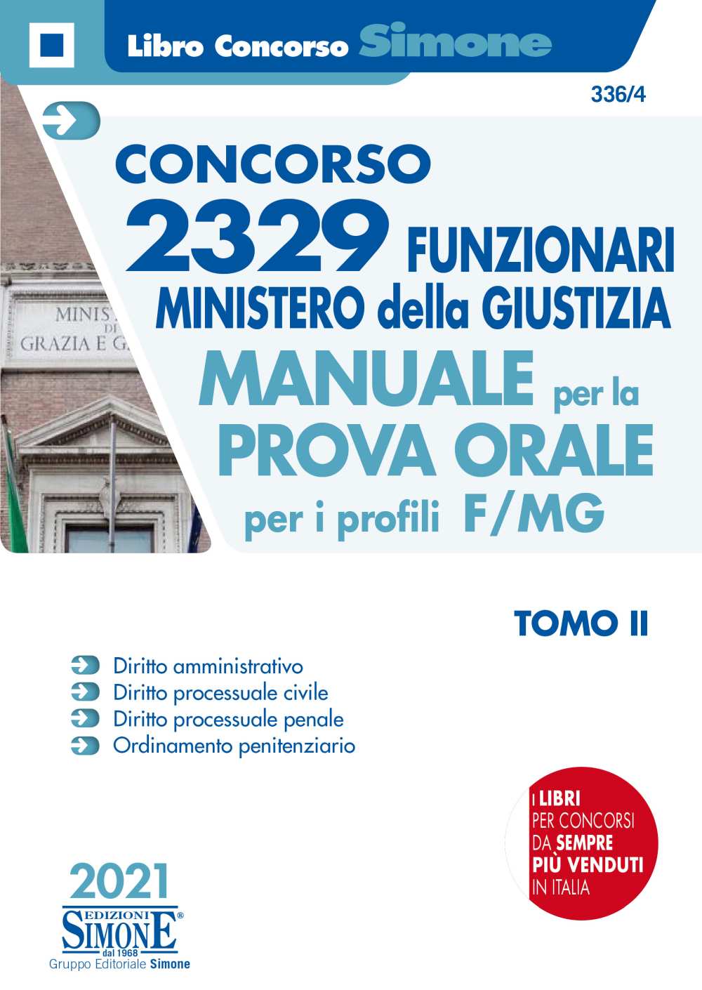 Concorso 2329 Funzionari Ministero della Giustizia Manuale per la