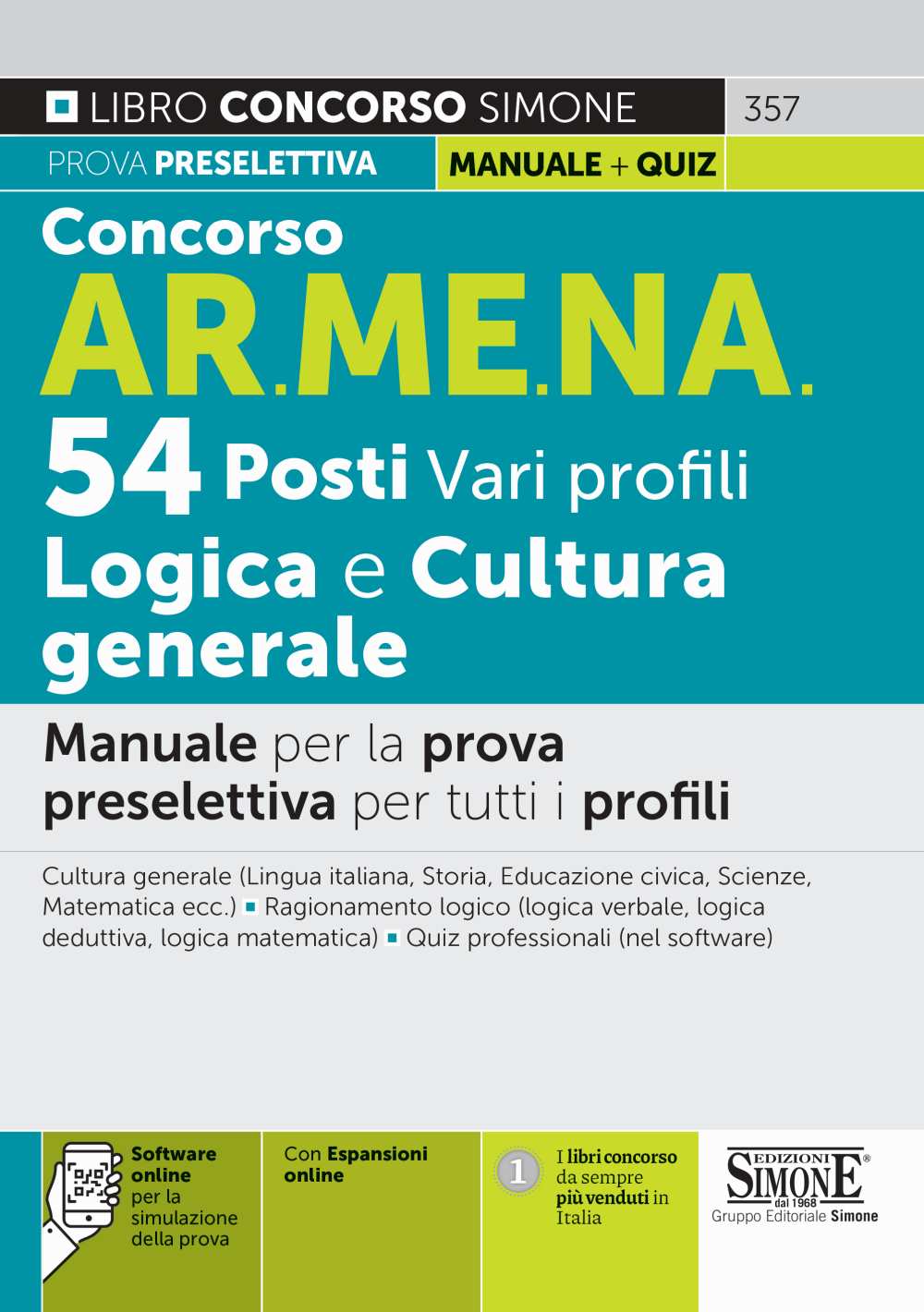 Concorso Armena Sviluppo Spa 54 Posti - Manuale - Edizioni Simone 1420_x_1000_jpg