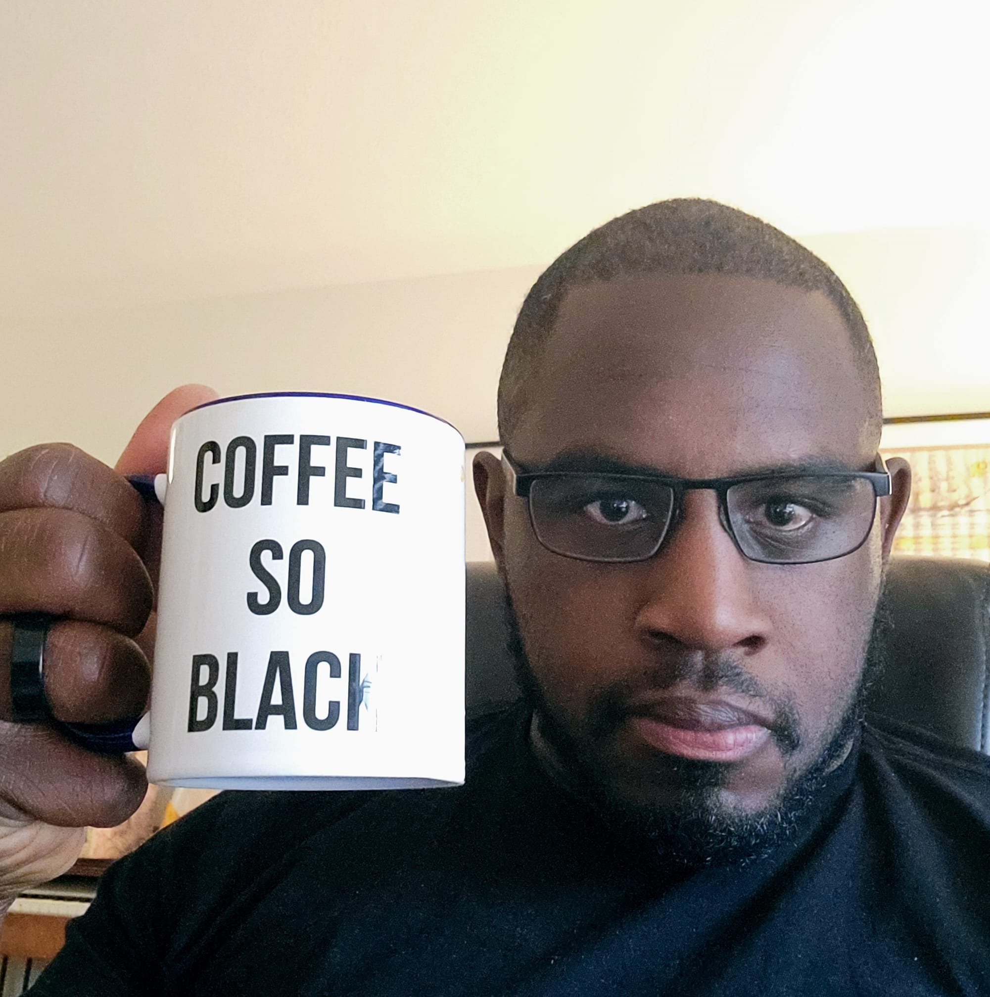 Ed Latimore’s “coffee so black” jokes Ed Latimore