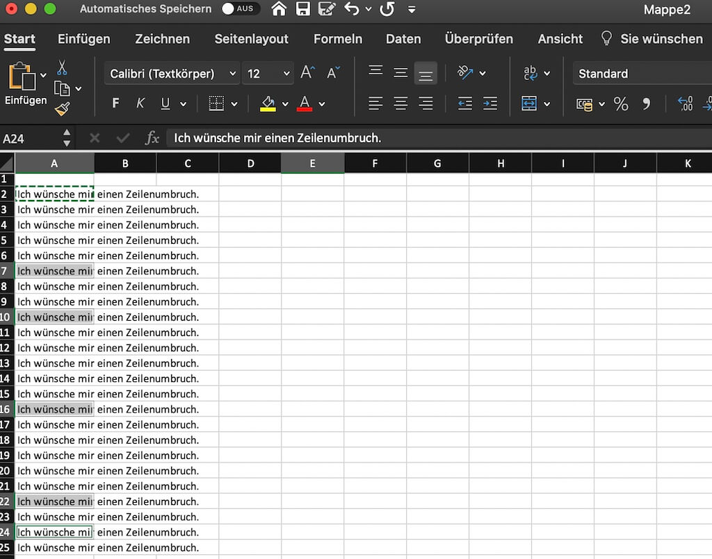 Excel Zeilenumbruch So erstellst du einen Zeilenumbruch in Excel Edley