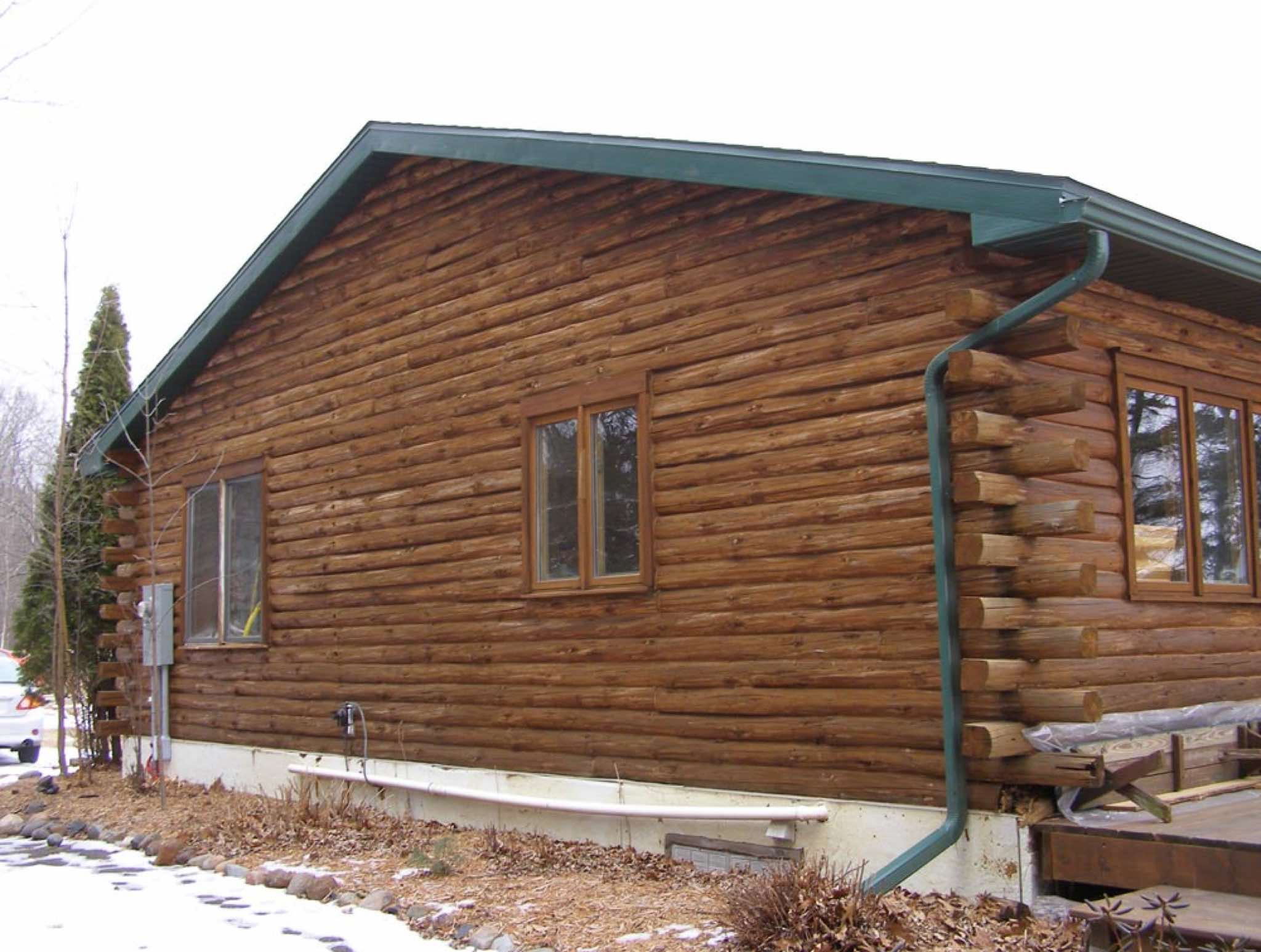 Log Home Restoration in Minnesota