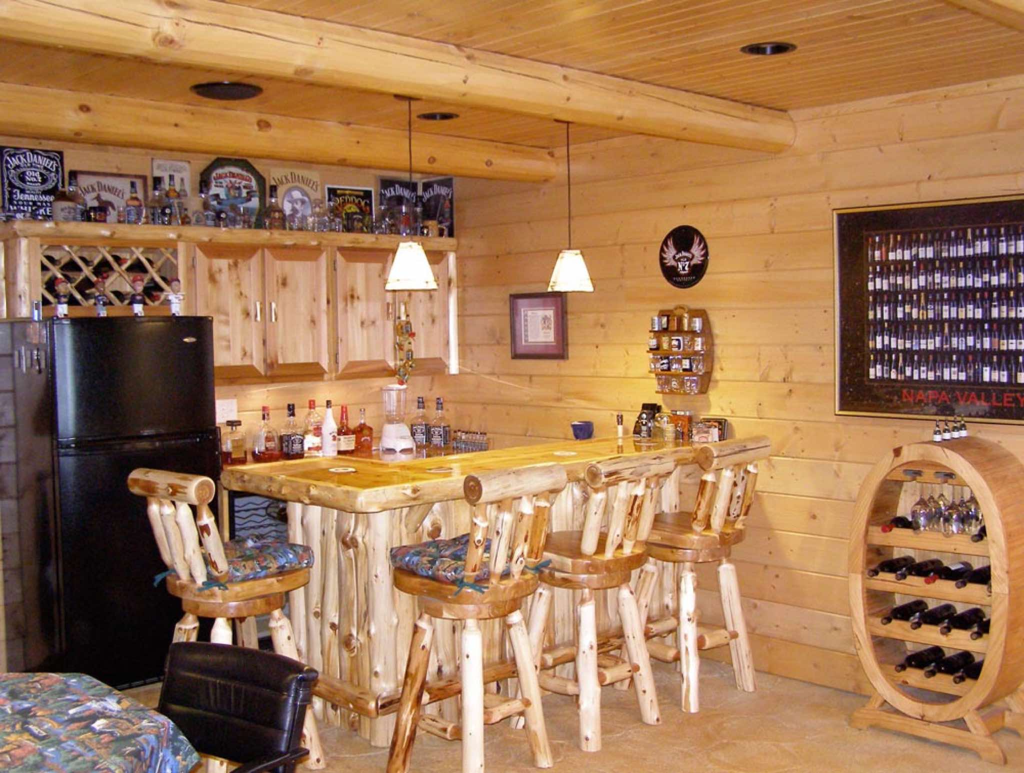 Minnesota Log Home on a Lake