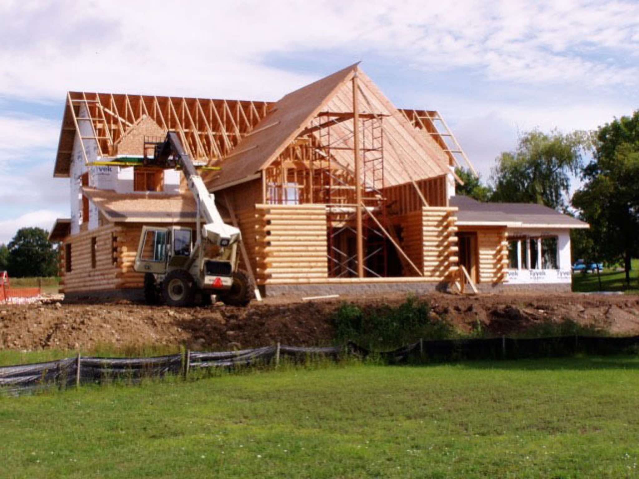 Central Minnesota Log Home