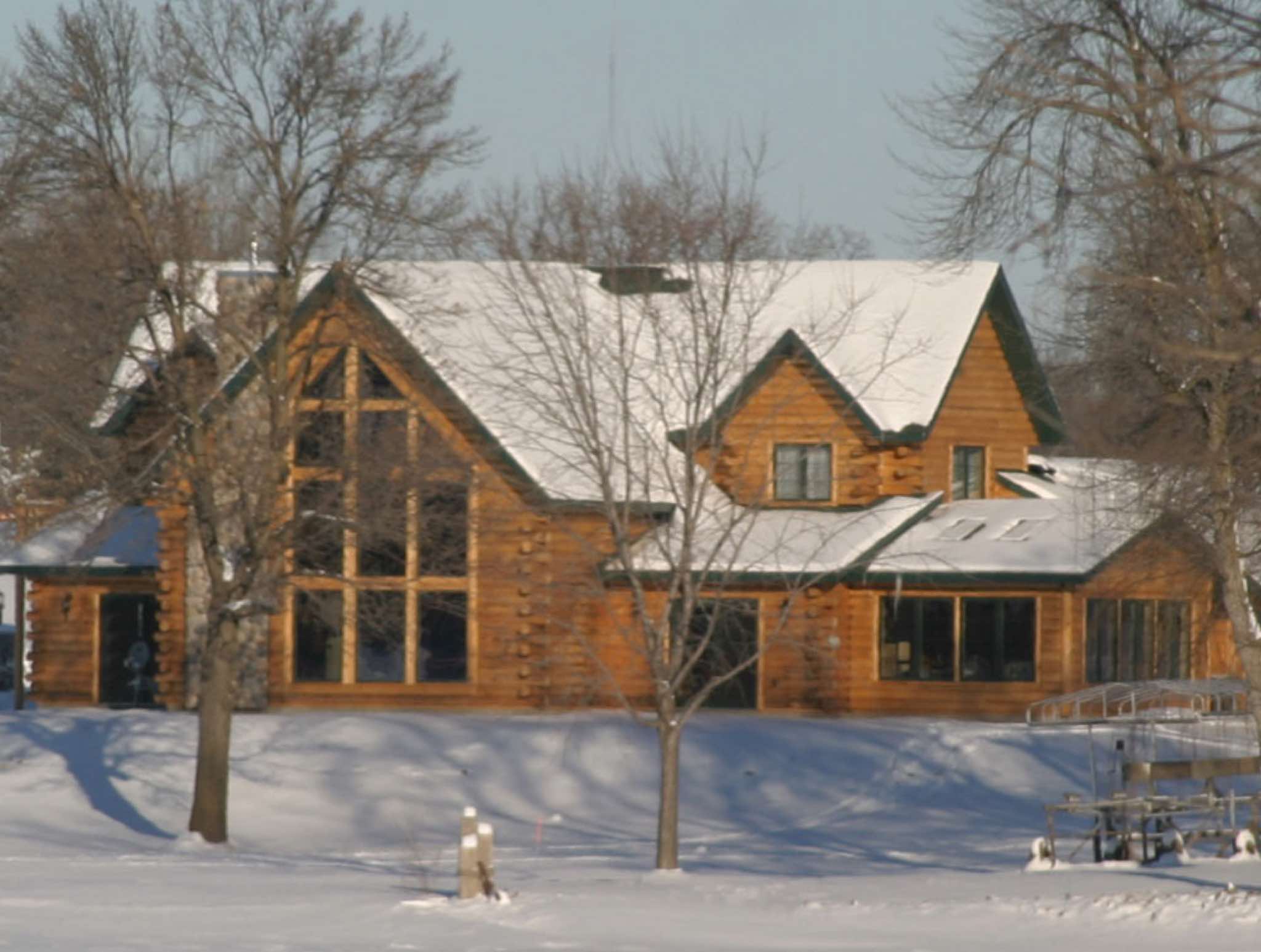 Central Minnesota Log Home