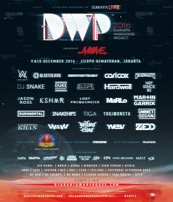 Djakarta Warehouse Project Unveils Final Lineup EDM Identity