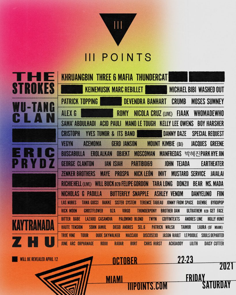Festivals 2021 Lineups artherpity