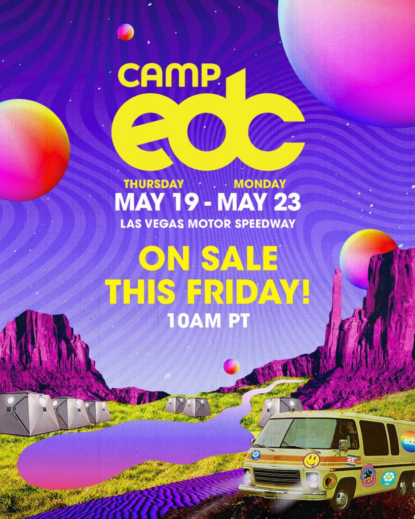 Insomniac Announces OnSale Date for Camp EDC 2022 EDM Identity