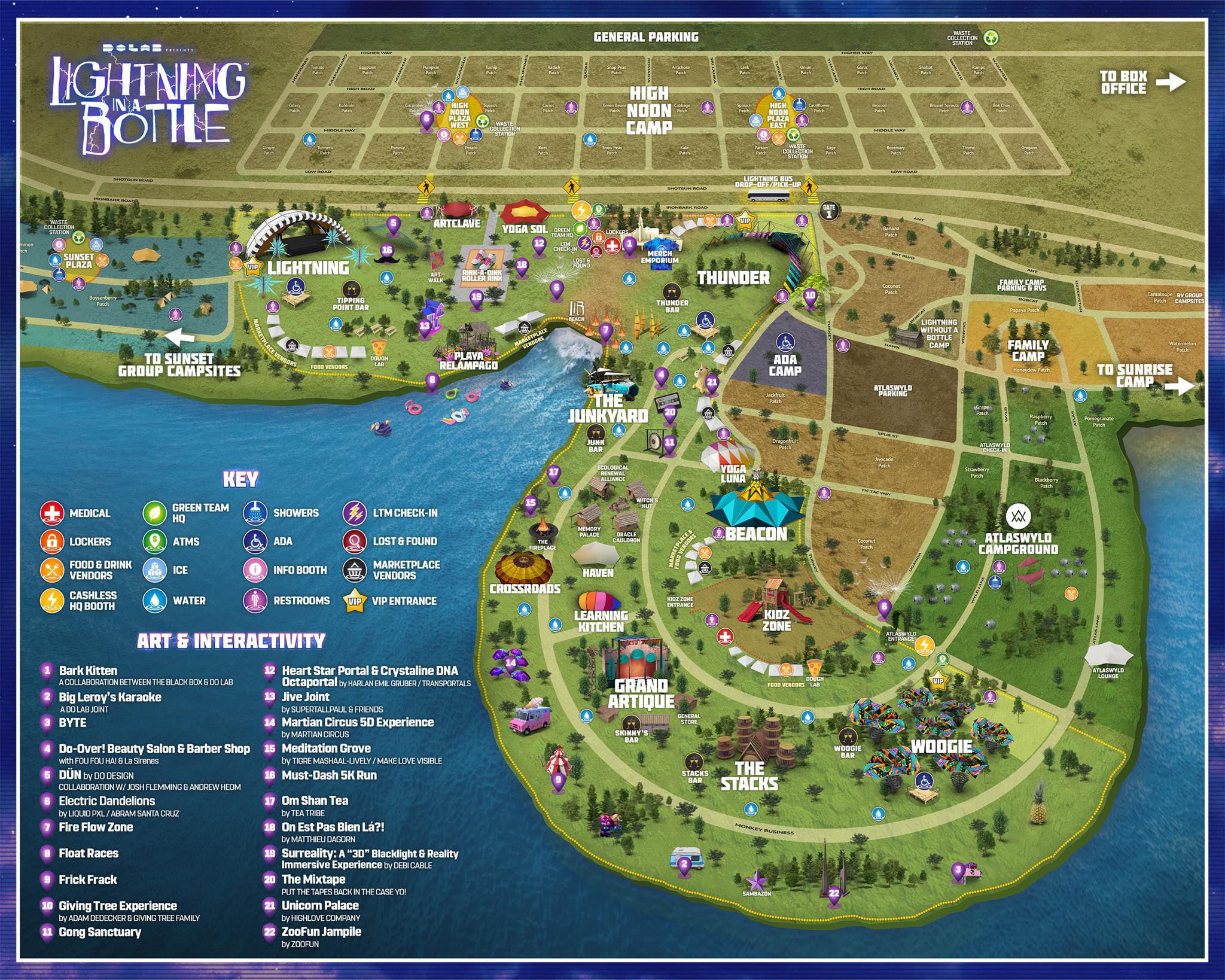 Lightning in a Bottle 2022 Set Times, Festival Map, & More! EDM Identity