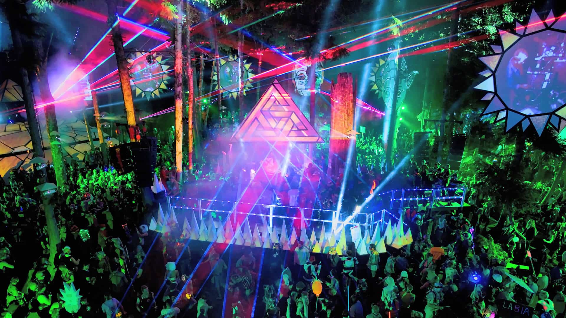 Get Funky in the Fractal Forest at Shambhala Music Festival EDM Identity
